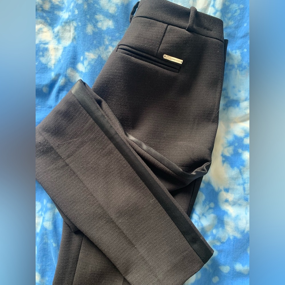 michael kors straight leg trousers